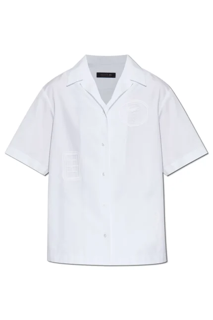 Lacoste Logo Embroidered Shirt