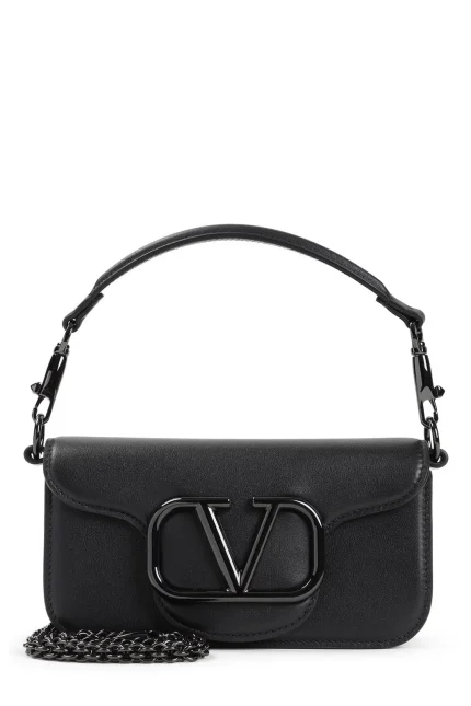 Valentino VLogo Signature Foldover Top Crossbody Bag
