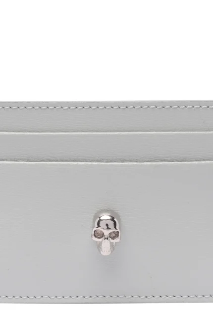 Alexander McQueen Skull Stud Card Holder