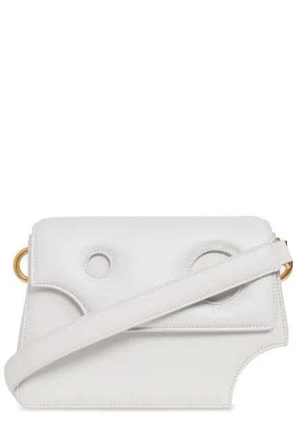 Off-White Burrow Chain-Link Detailed Shoulder Bag