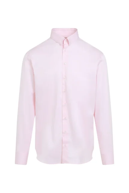 Giorgio Armani Curved Hem Twill Shirt