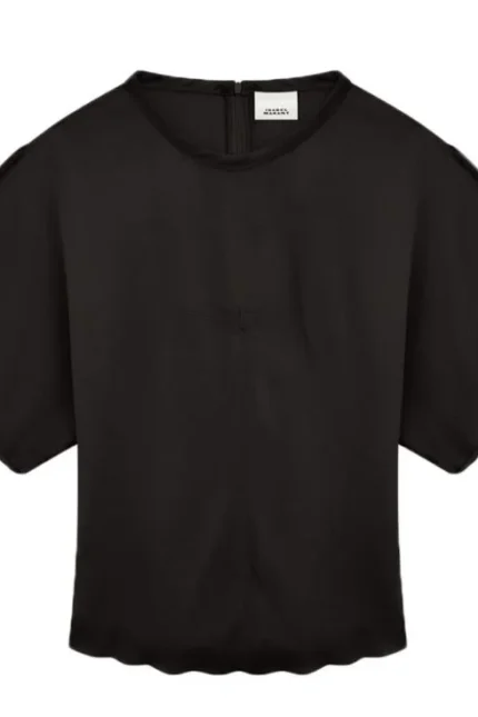 Isabel Marant Karlit Short-Sleeved Top