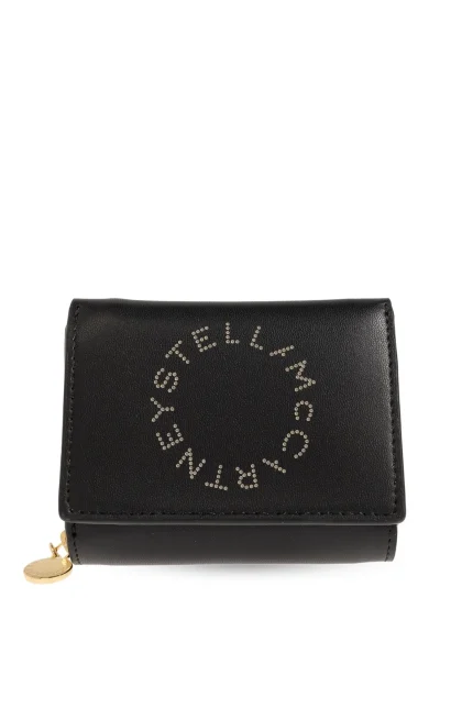 Stella McCartney Logo-Appliqué Tri-Fold Wallet