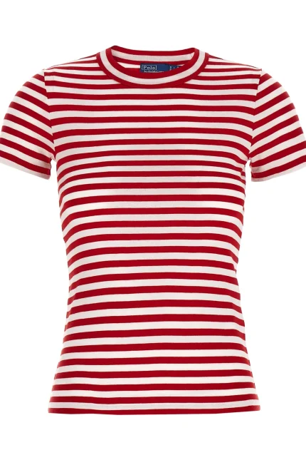 Polo Ralph Lauren Striped Ribbed Crewneck T-Shirt