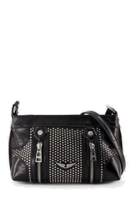 Zadig & Voltaire Sunny Mood Stud Embbellished Shoulder Bag
