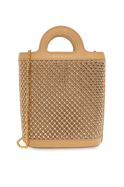 Marni Embellished Top Handle Bag