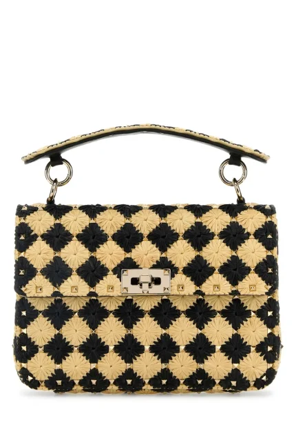 Valentino Garavani Rockstud Foldover Top Shoulder Bag