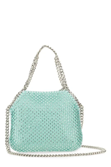 Stella McCartney Falabella Embellished Chain-Linked Mini Shoulder Bag