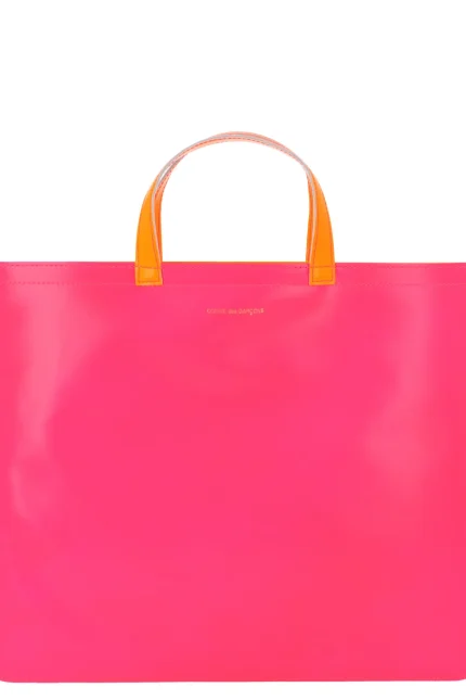 Comme des Garçons Wallet Logo Tote Bag