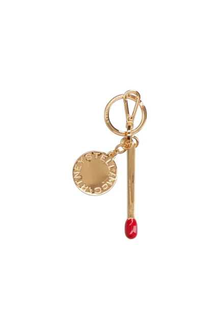 Stella McCartney Logo Engraved Match Bag Charm