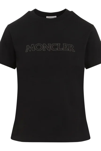 Moncler Logo Embellished Crewneck T-Shirt
