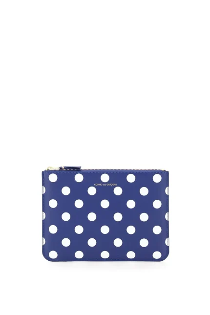 Comme des Garçons Wallet Polka Dot Clutch Bag