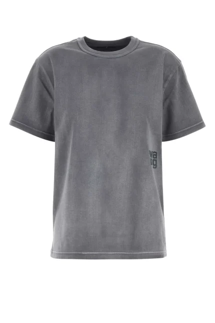 T By Alexander Wang Puff Logo Jersey T-Shirt