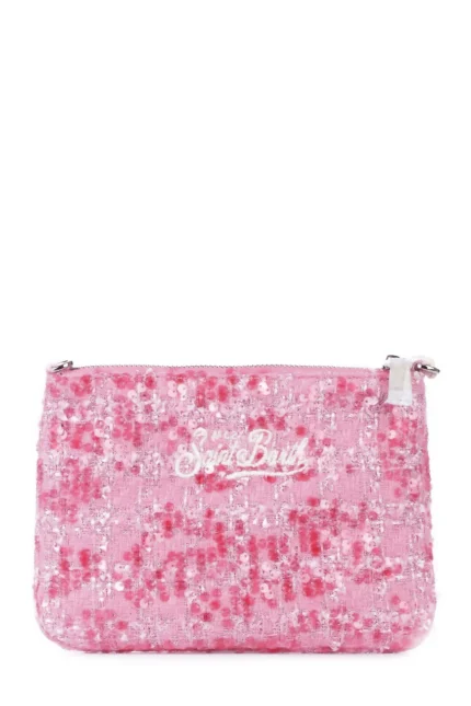 Mc2 Saint Barth Parisienne Mini Tweed Pouch