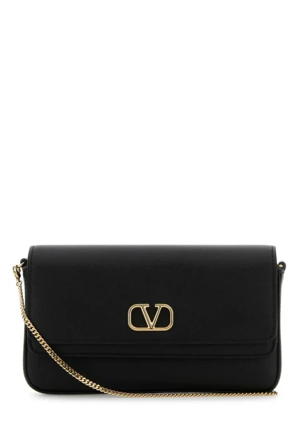 Valentino VLogo Signature Foldover Top Crossbody Bag