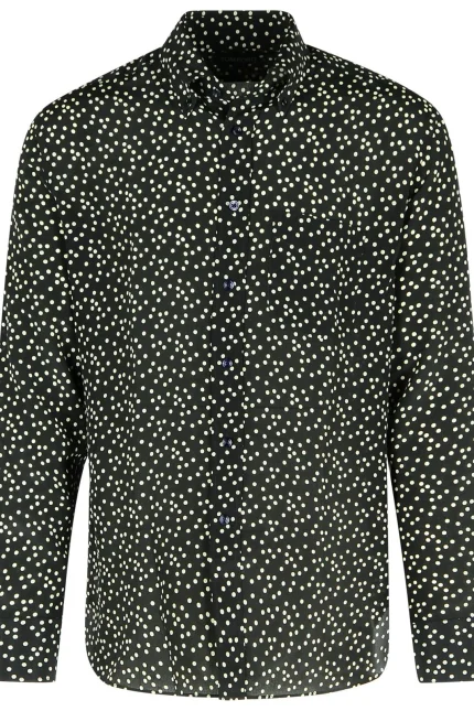 Tom Ford Polka Dot-Printed Long Sleeved Shirt