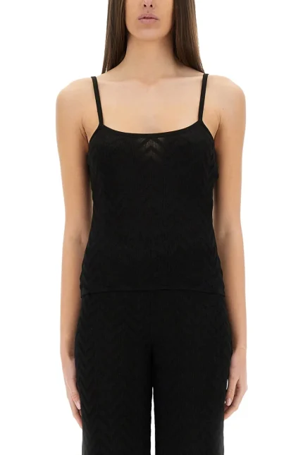 Missoni Tonal Chevron Tank Top