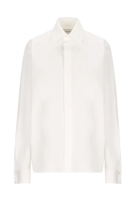 Saint Laurent Buttoned Long-Sleeved Shirt