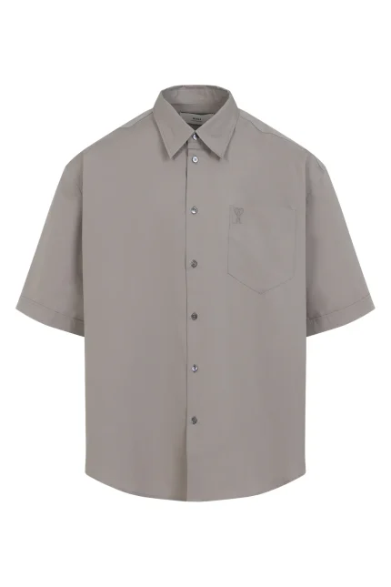 AMI Paris Ami de Coeur Short Sleeved Shirt