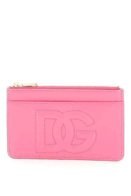 Dolce & Gabbana Logo Embossed Zipped Wallet