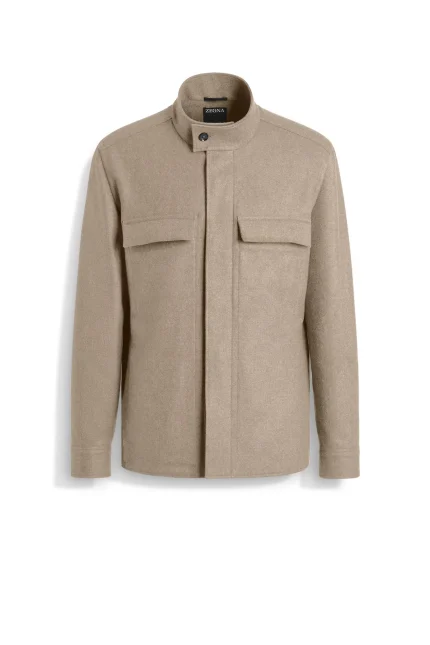 Zegna Oasi Long-Sleeved Overshirt
