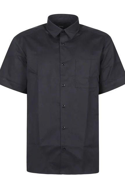 A.P.C. Short Sleeved Buttoned Shirt