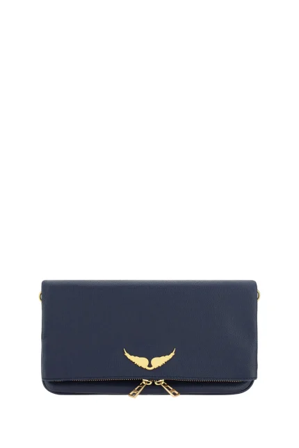 Zadig & Voltaire Logo-Plaque Clutch Bag