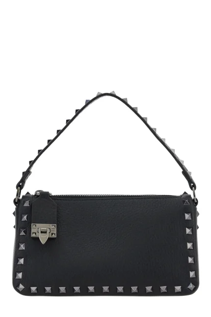 Valentino Garavani Rockstud Zip-Up Shoulder Bag