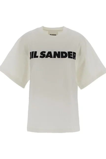 Jil Sander Logo Printed Crewneck T-Shirt