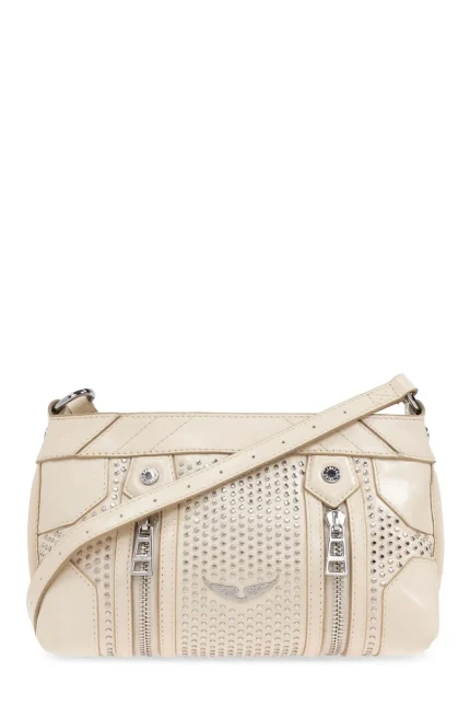 Zadig & Voltaire Sunny Mood Stud Embbellished Shoulder Bag