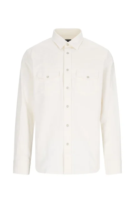 Tom Ford Patch Twill Western Shirt