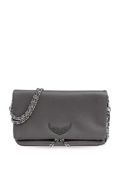 Zadig & Voltaire Logo-Plaque Clutch Bag