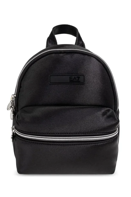 Ea7 Emporio Armani Logo Patch Backpack