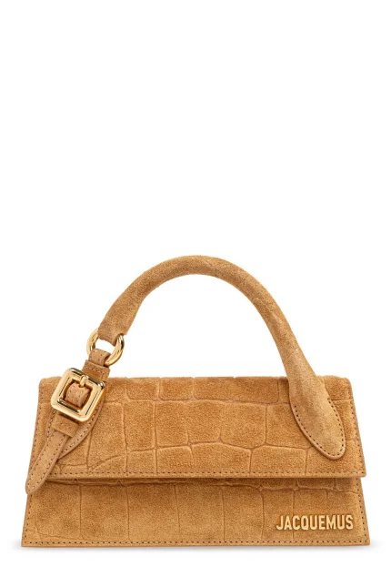 Jacquemus Le Chiquito Long Logo Plaque Tote Bag