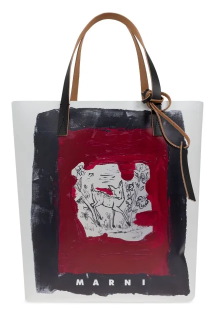 Marni Printed Shopper Bag