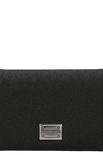 Dolce & Gabbana Logo Plaque Bifold Wallet