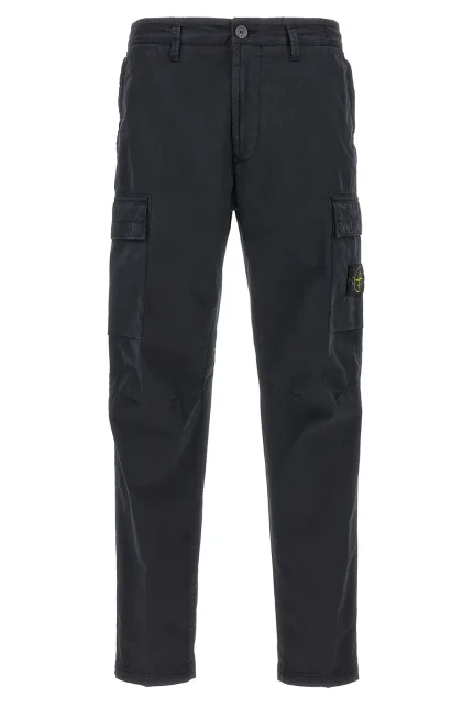 Stone Island Compass Patch Tapered-Leg Cargo Pants