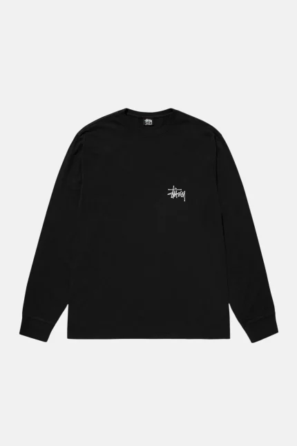 BASIC STÜSSY LS TEE PIGMENT DYED