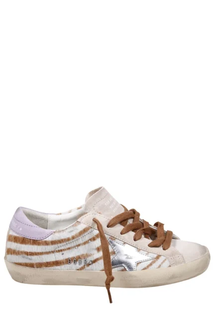 Golden Goose Deluxe Brand Super-Star Lace-Up Sneakers