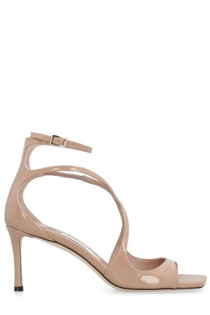Jimmy Choo Azia 75 Ankle Strapped Pumps