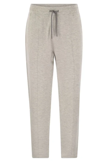Brunello Cucinelli Drawstring Fleece Trousers