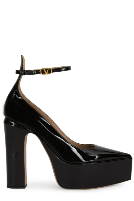 Valentino Garavani Tango Ankle Strap Platform Pumps