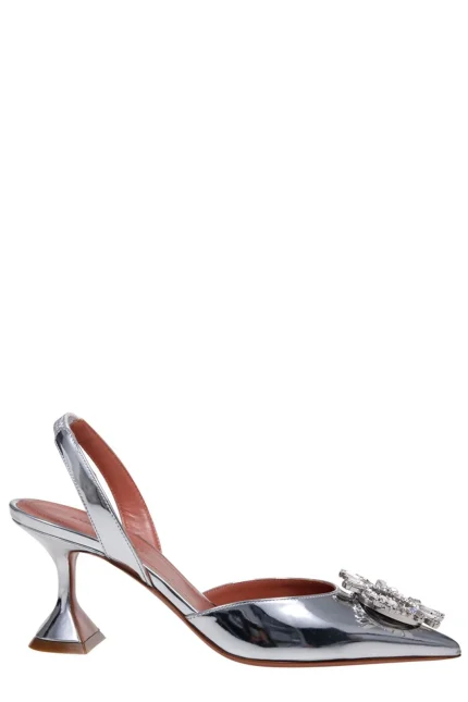 Amina Muaddi Begum Slingback Pumps