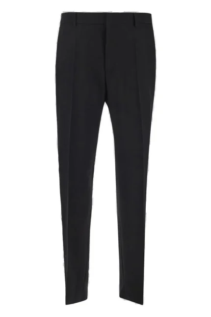 Valentino Side-Stripe Straight Leg Trousers