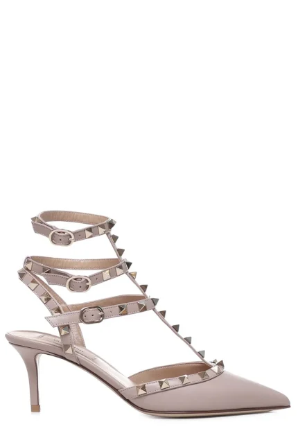 Valentino Garavani Rockstud Pointed Toe Pumps