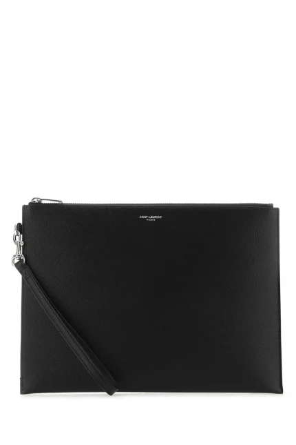 Saint Laurent Paris Zipped Tablet Holder