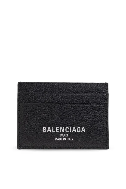 Balenciaga Credit Logo Printed Card Holder