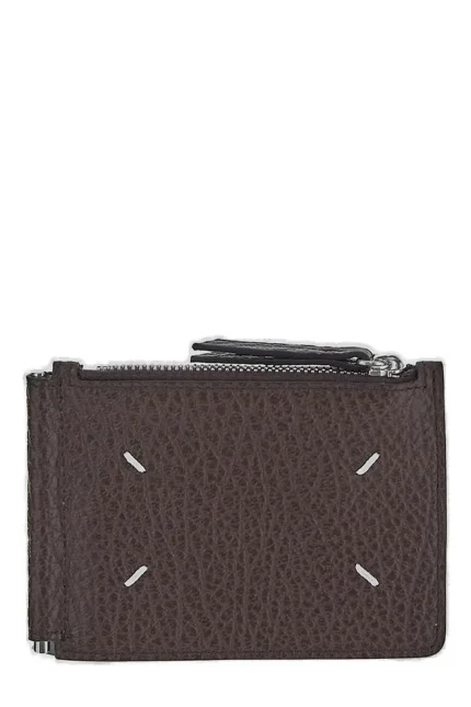 Maison Margiela Four-Stitch Clip Wallet