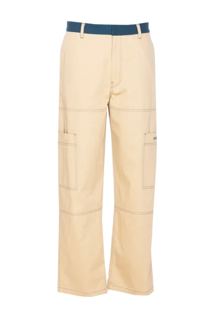 Off-White Logo Embroidered Cargo Pants