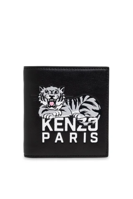 Kenzo Varsity Logo Detailed Mini Wallet